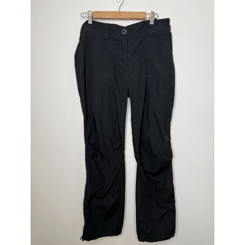 BELOWZERO Outdoor Pants Mens Large Black Trousers Cargo Gorpcore Hiking Bungee L
